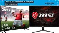 Amazon Prime Day: Las mejores ofertas en monitores, televisores y barras de sonido