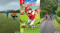 Recrean en un divertido sketch el modo Golf R�pido de Mario Golf: Super Rush