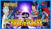 Fortnite Temporada 7: Superman y Rick Snchez llegan al juego; primer triler