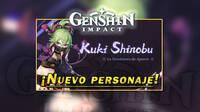 Genshin Impact presenta a Kuki Shinobu: Tr�iler, habilidades y fecha de lanzamiento