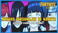 Los nuevos personajes de Naruto llegan a Fortnite esta semana