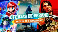 Comienza las ofertas de verano en juegos digitales de Nintendo Switch, con descuentos de hasta el 75 %
