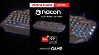 Consigue el teclado Nacon CL-200 de oferta en GAME por 9,99 euros, por tiempo limitado o hasta agotar existencias