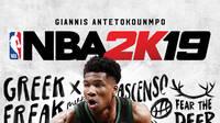 Giannis Antetokounmpo ser la estrella de la portada de NBA 2K19