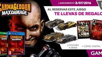 GAME detalla sus incentivos por reserva para Carmageddon: Max Damage