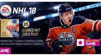 GAME venderá en exclusiva la edición física de NHL 18 para PlayStation 4