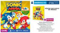 GAME regala un pster exclusivo con las compras y reservas de Sonic Mania Plus