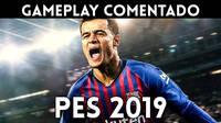 Os mostramos la jugabilidad de PES 2019 en un gameplay comentado