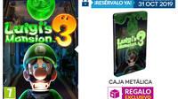 GAME detalla sus incentivos de reserva para Luigi's Mansion 3