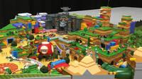 Se filtran imágenes de la maqueta del parque Super Nintendo World