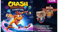 GAME presenta las figuras exclusivas de Crash Bandicoot 4: It's About Time