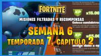 Fortnite: Misiones y desafos filtrados de la Semana 6
