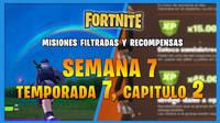 Fortnite: Misiones y desafos filtrados de la Semana 7