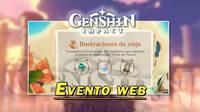 Genshin Impact: Gana Protogemas gratis en el evento web Ilustraciones de viaje