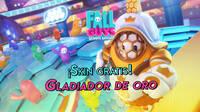 Fall Guys: Consigue gratis la skin Gladiador de oro en Los juegos del dolo