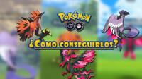 Articuno, Zapdos y Moltres de Galar llegan a Pok�mon GO: �C�mo conseguirlos?