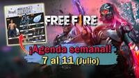 FREE FIRE | Agenda semanal del 7 al 11 de julio: Torre Angelical y nuevos aspectos