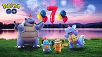 Pokémon GO celebra su séptimo aniversario con montones de recompensas para los jugadores