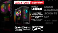 Consigue el Lenovo Legion T5 26IAB7 de oferta en GAME por 899,99 euros, sólo hoy