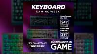 Consigue el teclado de tus sueos con las ofertas de la Keyboard Gaming Week en GAME, desde 19,99 euros