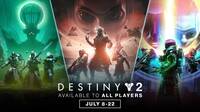 Puedes jugar gratis a todas las expansiones de Destiny 2 hasta el 22 de julio