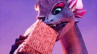 Dragon Kisser es gratis en Steam y te reta a salvar una aldea ligándote al dragón que la ataca