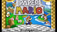 Descubierto un singular error en el veterano Paper Mario