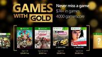  Anunciados los Juegos con Gold de septiembre