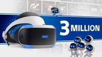 PlayStation VR vende más de tres millones de unidades
