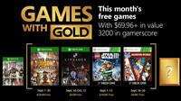 Anunciados los Juegos con Gold de septiembre de 2018