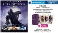 GAME detalla su incentivo de reserva de Destiny 2: La Colección Legendaria