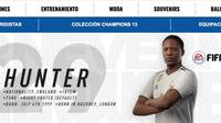El Real Madrid vende camisetas de Alex Hunter de FIFA 19