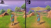 Comparan Dragon Quest XI de Nintendo Switch con la versin de PlayStation 4
