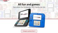Los modelos originales de 3DS desaparecen de la web americana de Nintendo