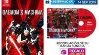 GAME detalla su incentivo por reserva exclusivo para Daemon X Machina de Switch