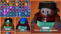 Fall Guys: Se filtran disfraces de GRIS, Team Frotress 2, My Friend Pedro, looteo y ms