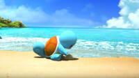 Squirtle protagoniza su propio vídeo de estilo ASMR con un tranquilo día de playa