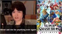 Al creador de Super Smash Bros. y Kirby no le gusta ser el protagonista de un meme