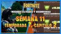 Fortnite: Misiones y desafíos filtrados de la Semana 11