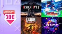 Ofertas PS Store juegos de PS4 por menos de 20 euros: Doom Eternal, Resident Evil 3...
