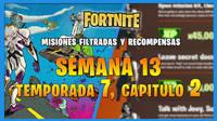 Fortnite: Misiones y desafíos filtrados de la Semana 13
