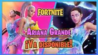 Ariana Grande llega a Fortnite con su skin especial - Precios y contenidos