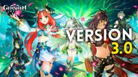 'El alba de las mil rosas', la versin 3.0 de Genshin Impact llegar el 24 de agosto