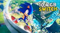 Sonic Frontiers ocupará 10,4 GB de espacio en Nintendo Switch