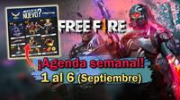 FREE FIRE | Agenda semanal del 1 al 6 de septiembre: Depredadores del Abismo y m�s