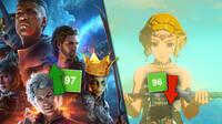 Baldurs Gate 3 destrona a Zelda Tears of the Kingdom como el mejor juego de 2023 en Metacritic