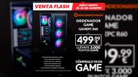 Consigue este PC 'gaming' con RTX 3060 Y 500GB DE SSD en GAME por menos de 500 euros, por tiempo limitado