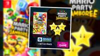 Super Mario Party Jamboree ya se puede reservar en GAME con un set de pines exclusivo de regalo