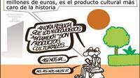El dibujante Forges ridiculiza la idea del videojuego como producto cultural