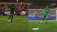 Comparan los grficos de FIFA 18 y PES 2018